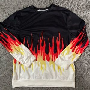 Flame Crewneck Sweater